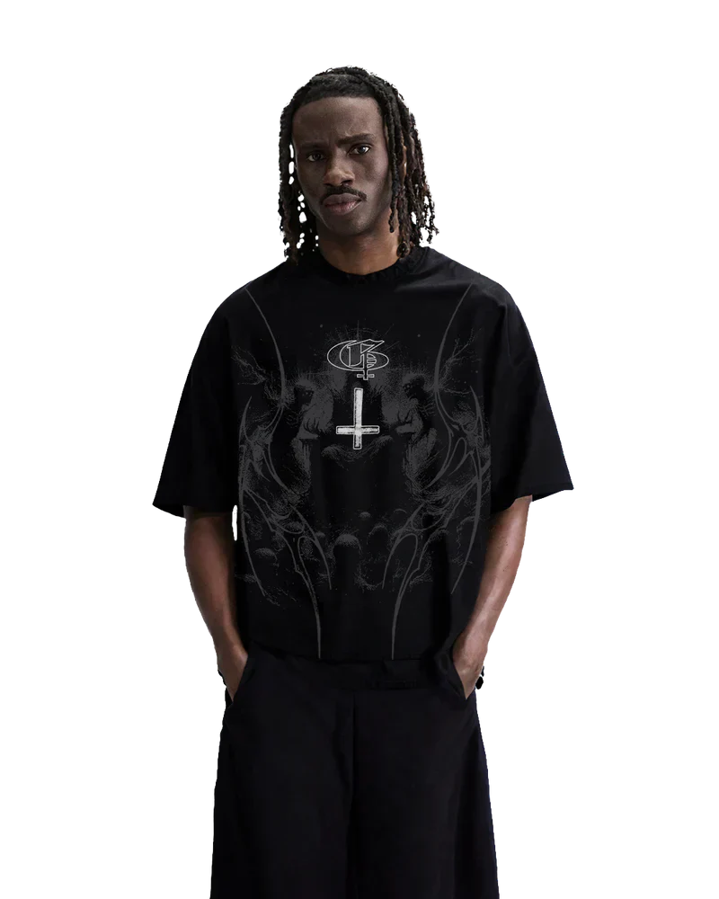Skorpion Boxy Oversized Cotton T-Shirt ๐ฆ๐ค