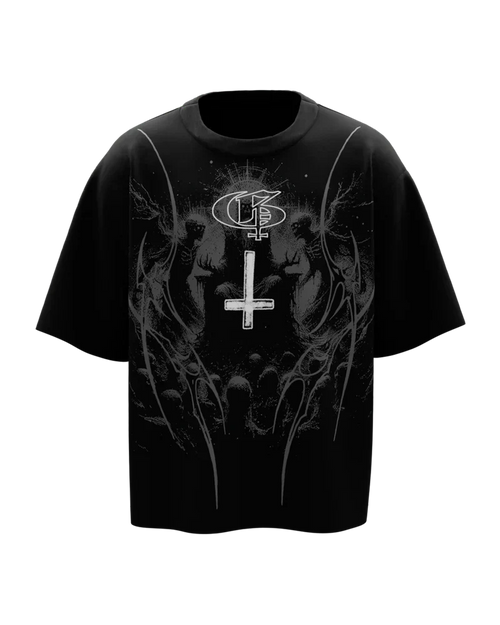 Skorpion Boxy Oversized Cotton T-Shirt 🦂🖤