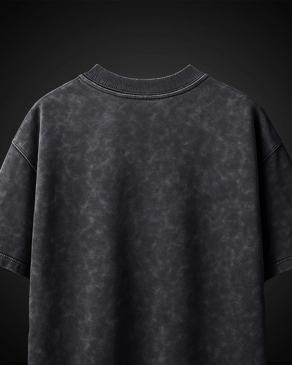 Moto Black Acid Wash Oversized T-Shirt 🖤